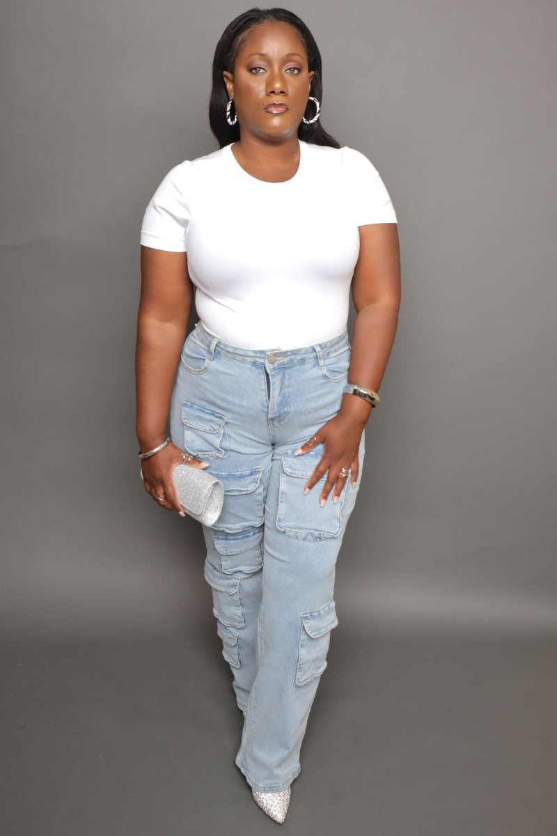 Urban Runway High-Waisted Cargo