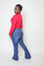 Classic Vibe Knit Top Red