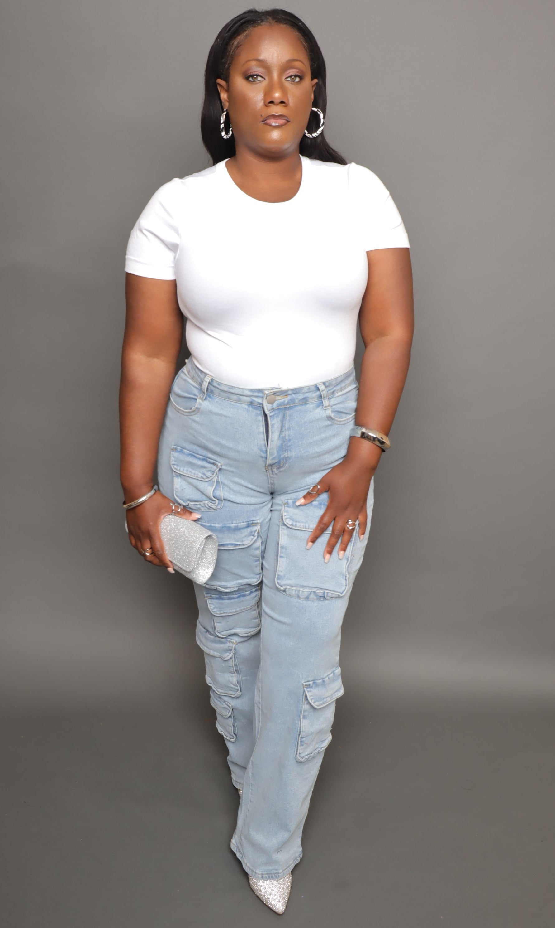 Urban Runway High-Waisted Cargo