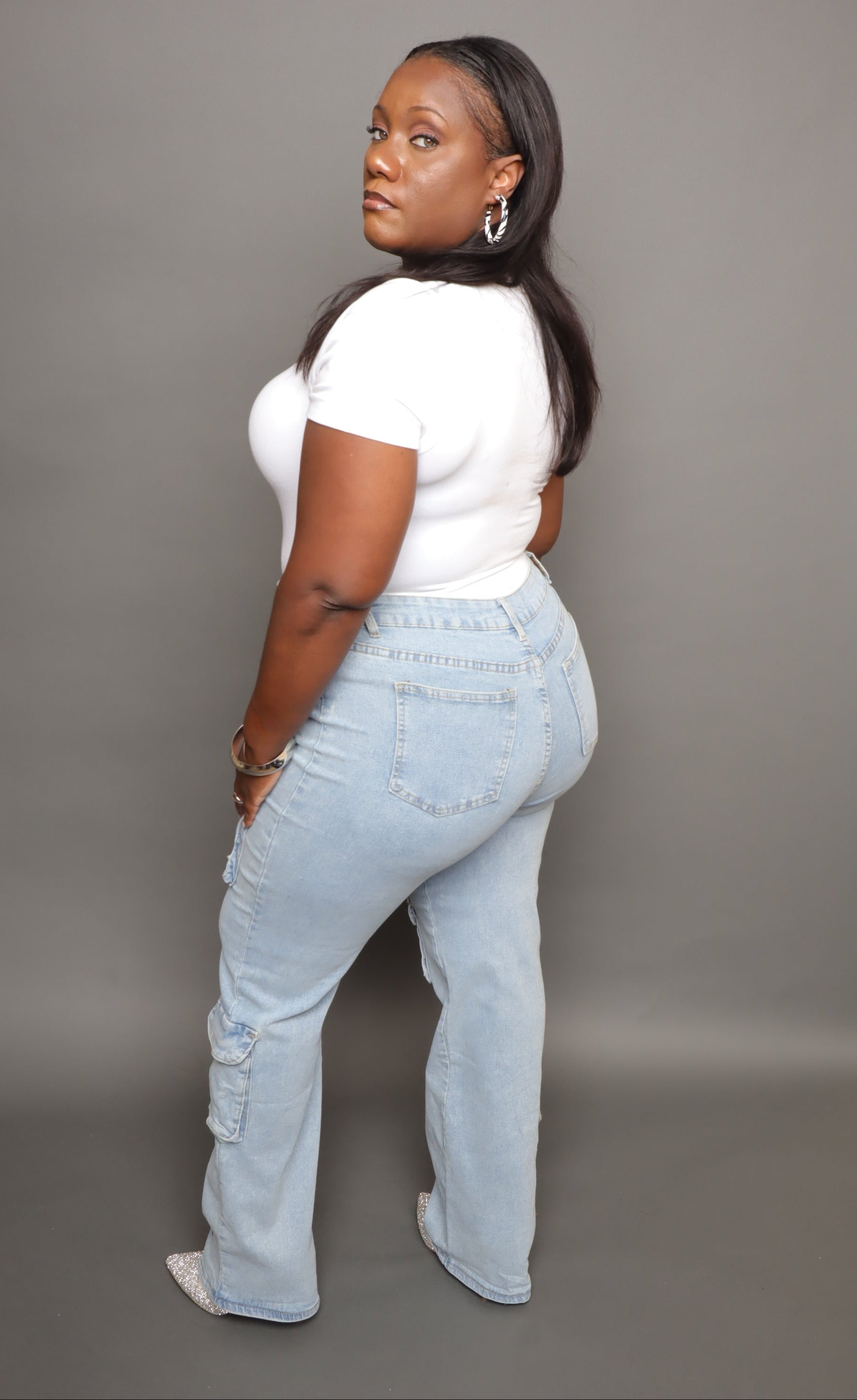 Urban Runway High-Waisted Cargo